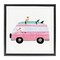 Stupell Industries Summer Birds & Van Framed Floater Canvas Wall Art Design by Rachel Nieman